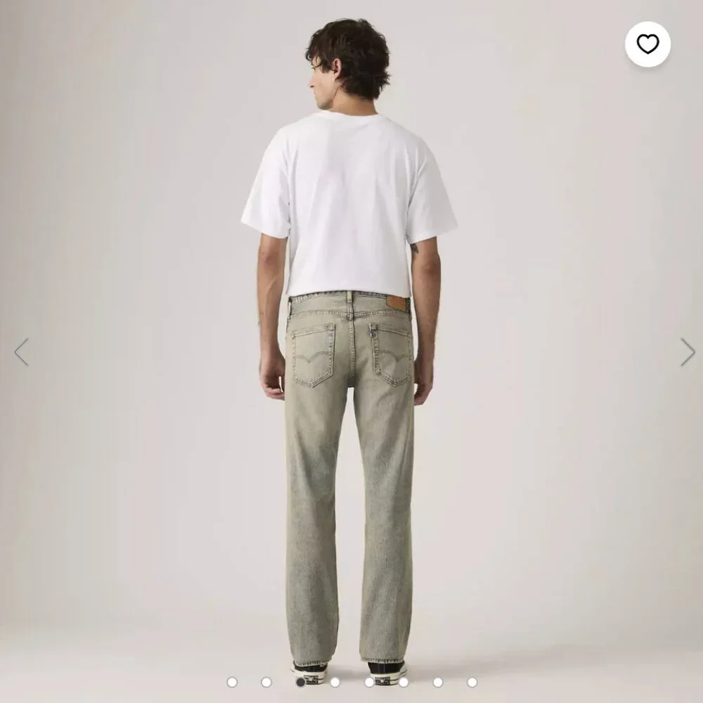 Levi's NWT 501 Original Stretch Jeans - Size 34X36